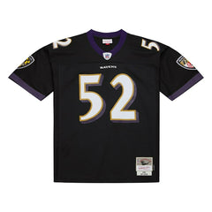 Ray Lewis #52 Baltimore Ravens Legacy Throwback NFL Jersey Black Fashion