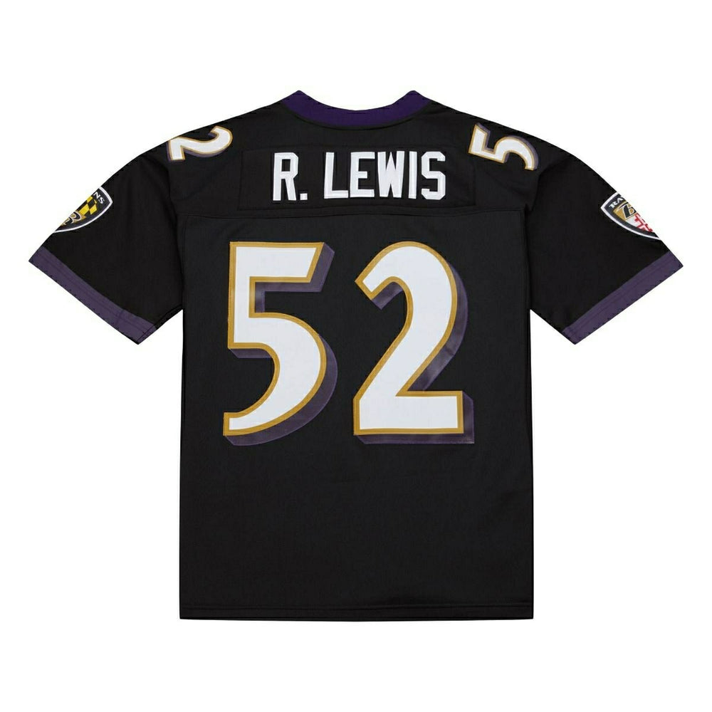Ray Lewis #52 Baltimore Ravens Legacy Throwback NFL Jersey Black Fashion