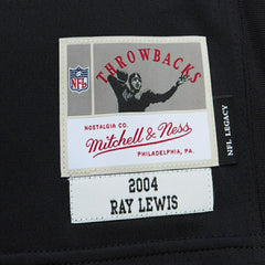 Ray Lewis #52 Baltimore Ravens Legacy Throwback NFL Jersey Black Fashion