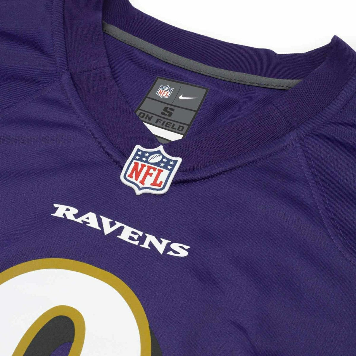 Lamar Jackson #8 Baltimore Ravens Nike Game Football NFL Jersey Purple Lifestyle