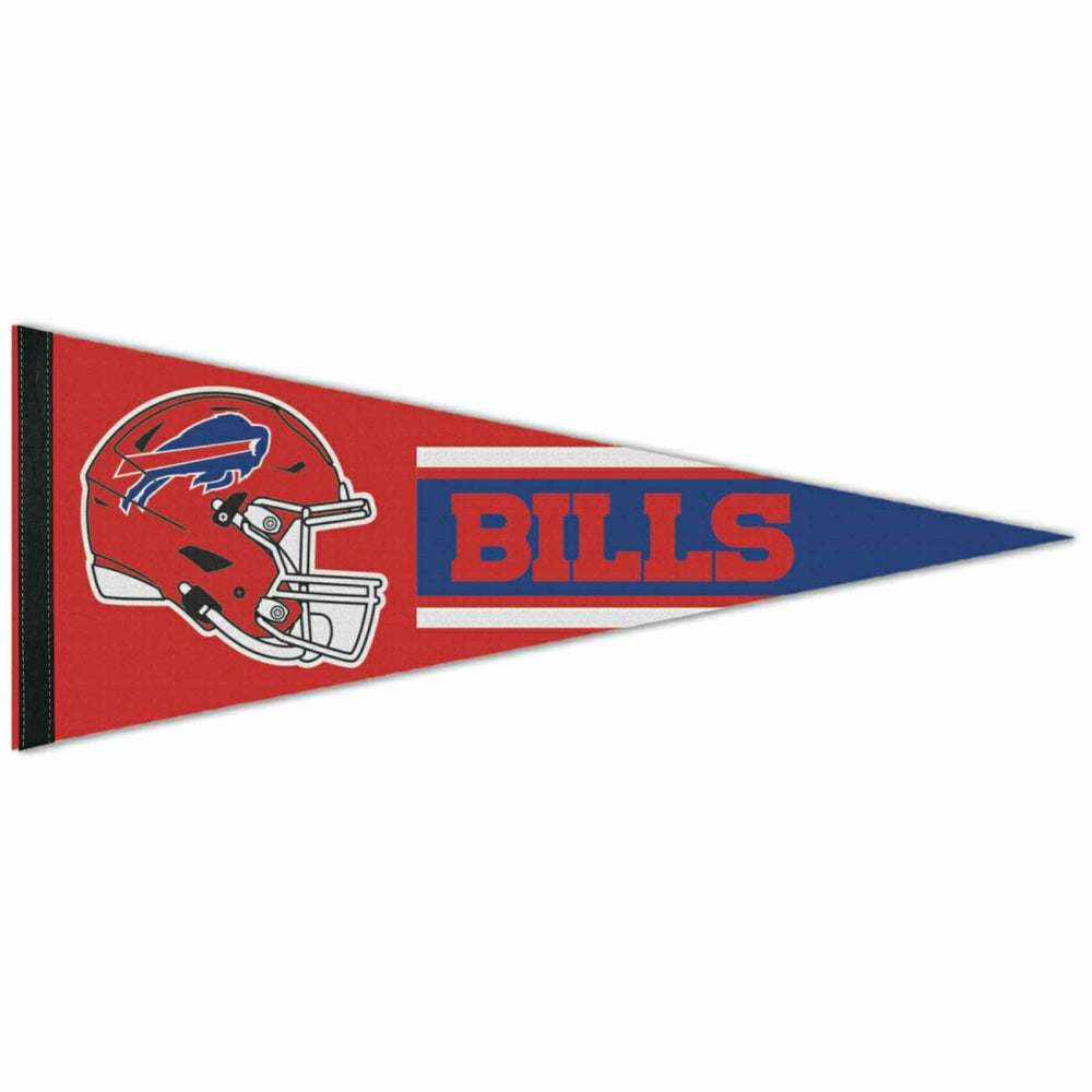 Buffalo Bills Red Helmet Premium NFL Pennant Taass sale