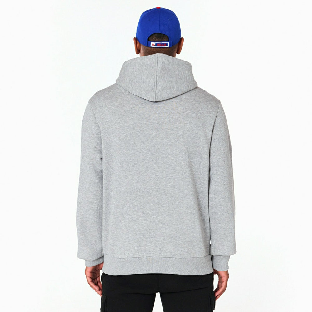 Buffalo Bills Logo Hoodie NFL Sweatshirt Grey Fashion