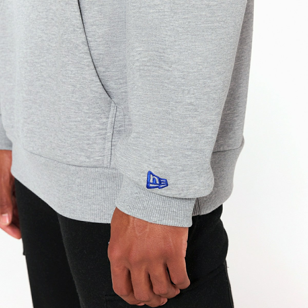 Buffalo Bills Logo Hoodie NFL Sweatshirt Grey Fashion