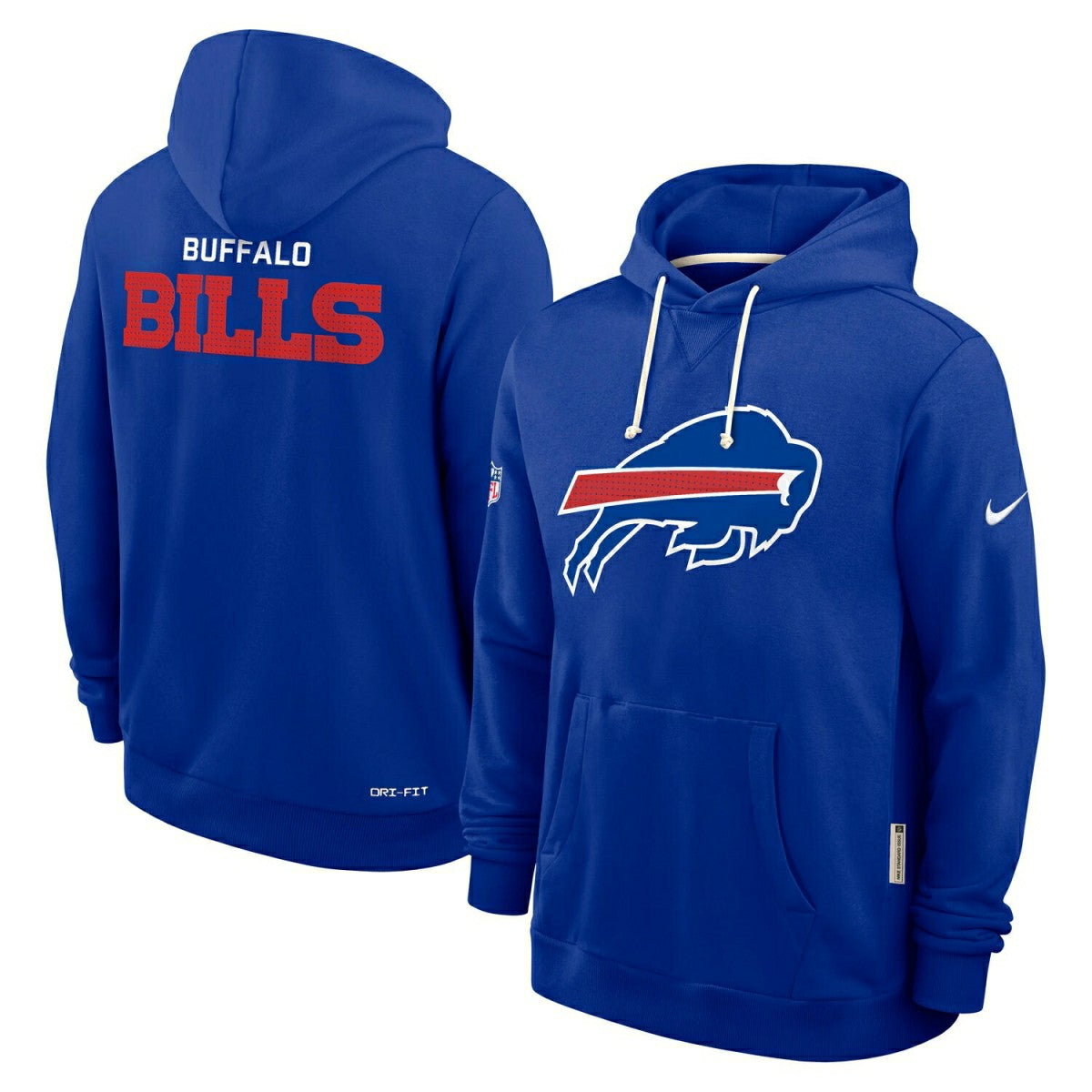 Buffalo Bills 2025 NFL Sideline Standard Issue Hoodie Blue Taass sale