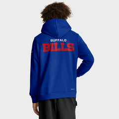 Buffalo Bills 2025 NFL Sideline Standard Issue Hoodie Blue Taass sale