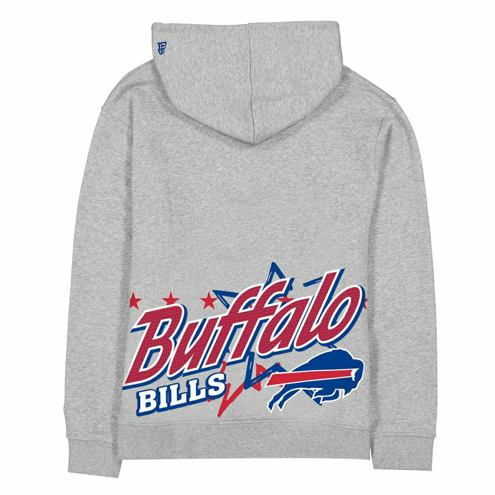 Buffalo Bills Sport Classics Oversized NFL Hoodie Gray Classic