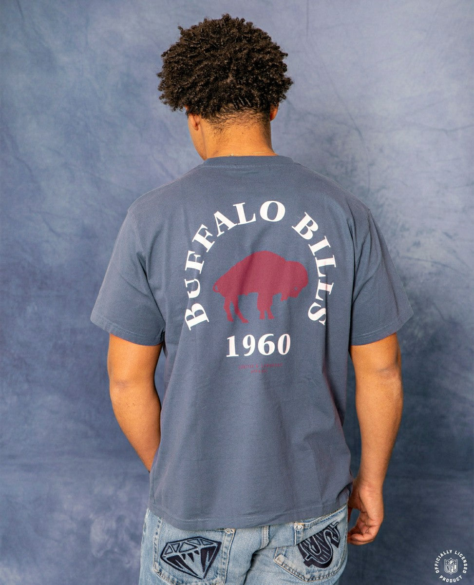 Buffalo Bills L&L '89 Classics NFL T-Shirt Navy Taass sale