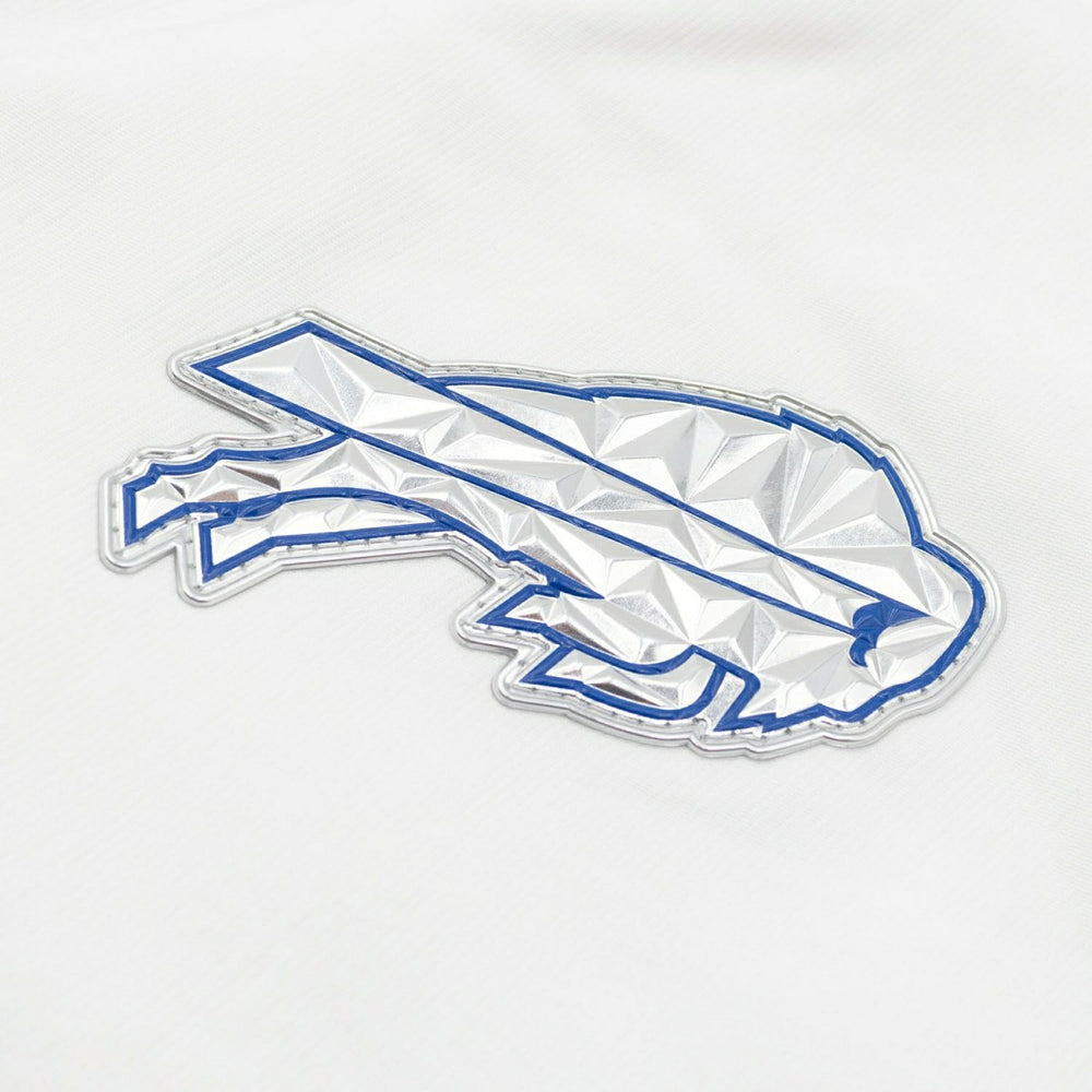 Buffalo Bills 2025 Rivalries Sideline Bomber Jacke White Lifestyle