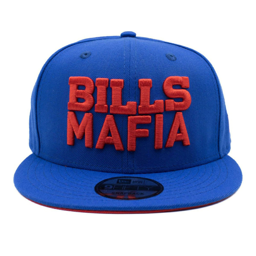 Buffalo Bills "BILLS MAFIA" New Era 9FIFTY Snapback NFL Cap Blue Lifestyle