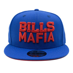 Buffalo Bills "BILLS MAFIA" New Era 9FIFTY Snapback NFL Cap Blue Lifestyle