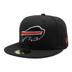 Buffalo Bills 60th Anniversary New Era 59FIFTY Fitted NFL Cap Black Taass sale