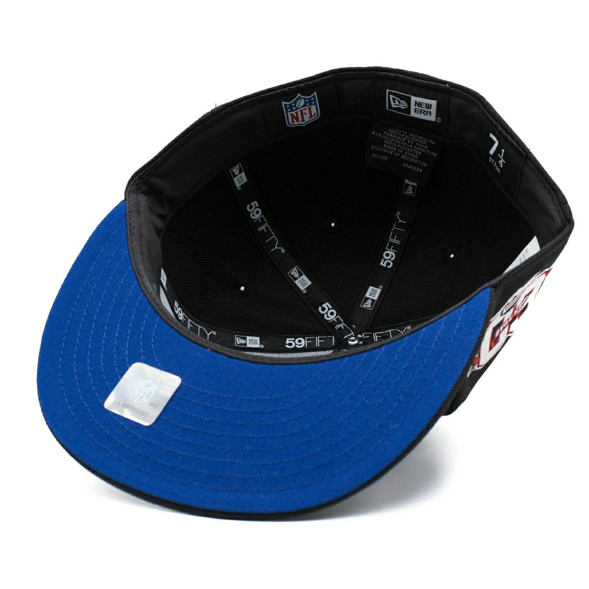 Buffalo Bills 60th Anniversary New Era 59FIFTY Fitted NFL Cap Black Taass sale