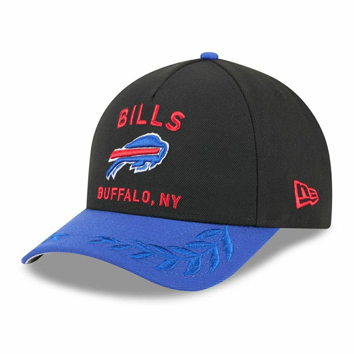 Buffalo Bills 2025 NFL Draft 9FORTY M-Crown A-Frame Snapback Cap Black Classic