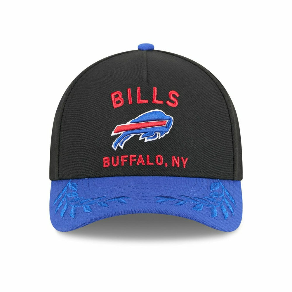 Buffalo Bills 2025 NFL Draft 9FORTY M-Crown A-Frame Snapback Cap Black Classic