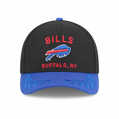 Buffalo Bills 2025 NFL Draft 9FORTY M-Crown A-Frame Snapback Cap Black Classic