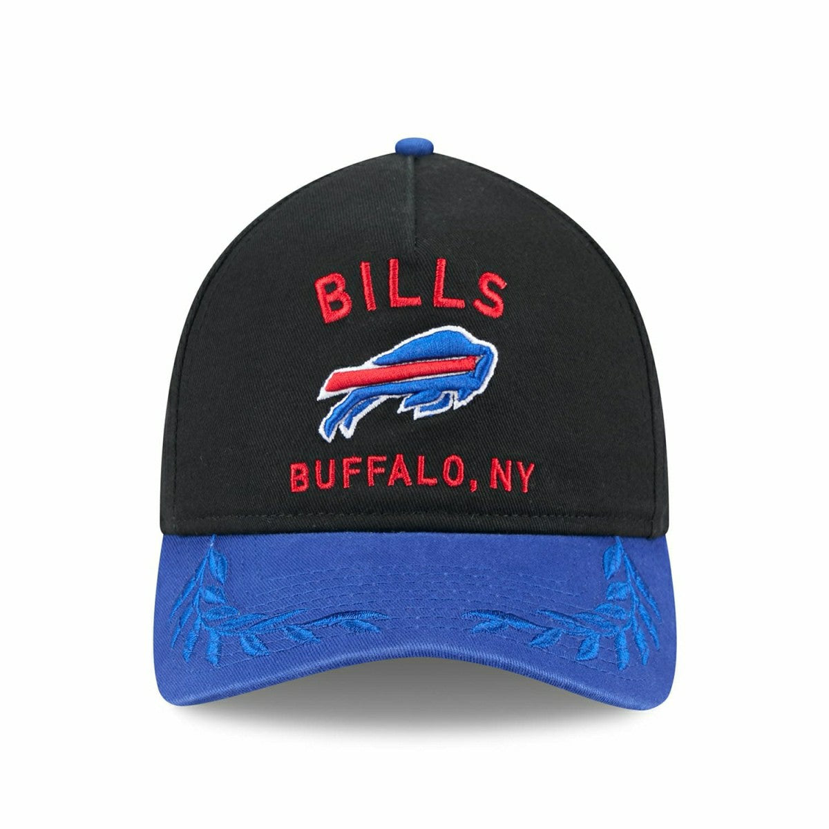 Buffalo Bills 2025 NFL Draft 9TWENTY A-Frame Adjustable Cap Black Fashion