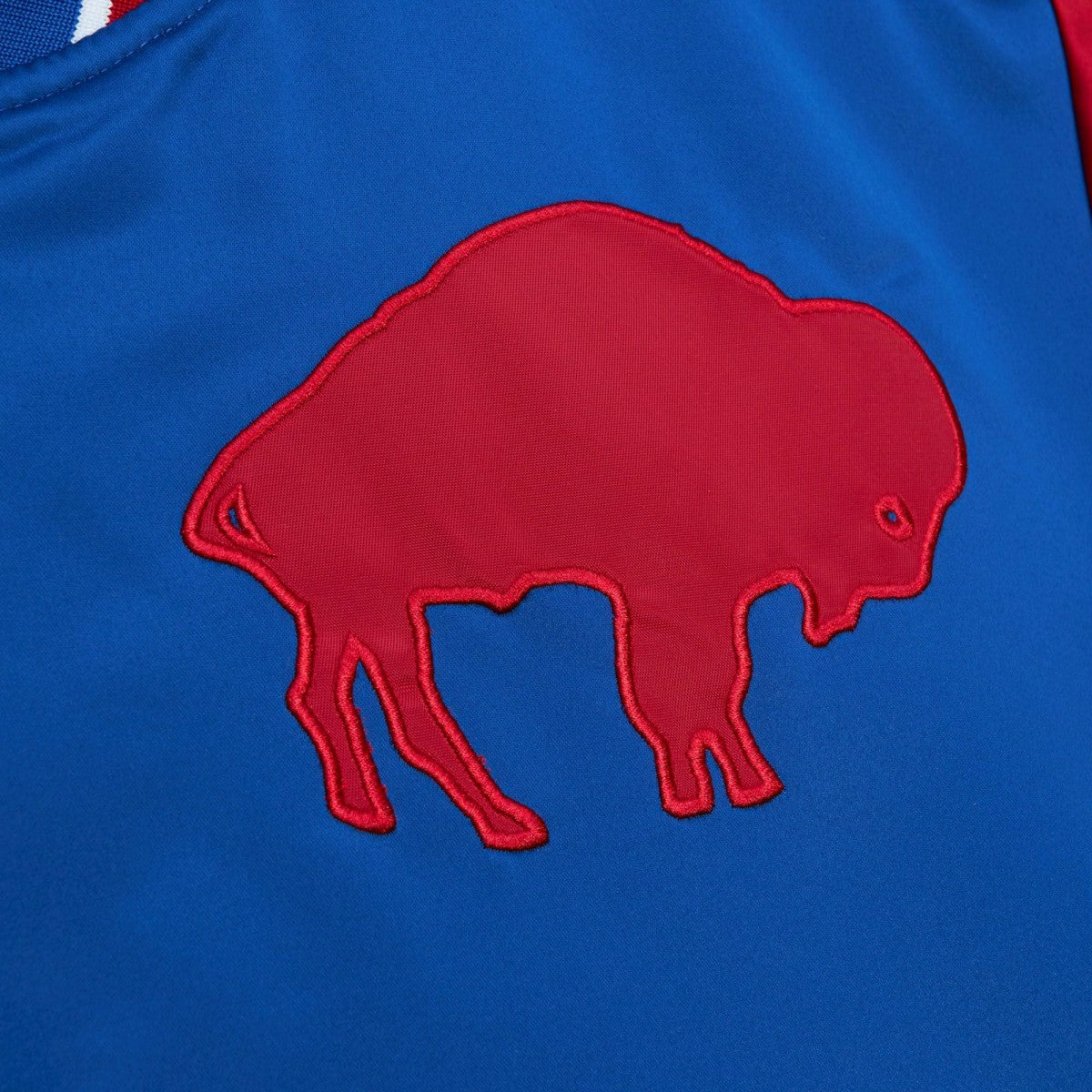 Buffalo Bills Mitchell & Ness Heavyweight Satin NFL Jacket Fashion
