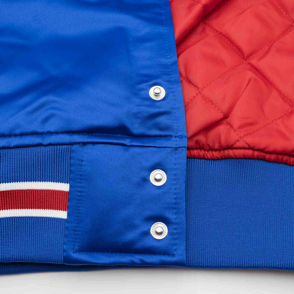 Buffalo Bills Mitchell & Ness Heavyweight Satin NFL Jacket Fashion
