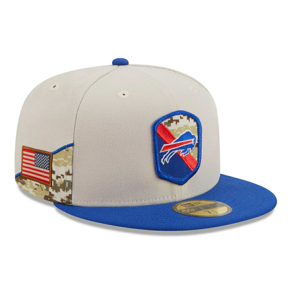 Buffalo Bills 2023 NFL Salute to Service New Era 59FIFTY Fitted Cap Taass sale