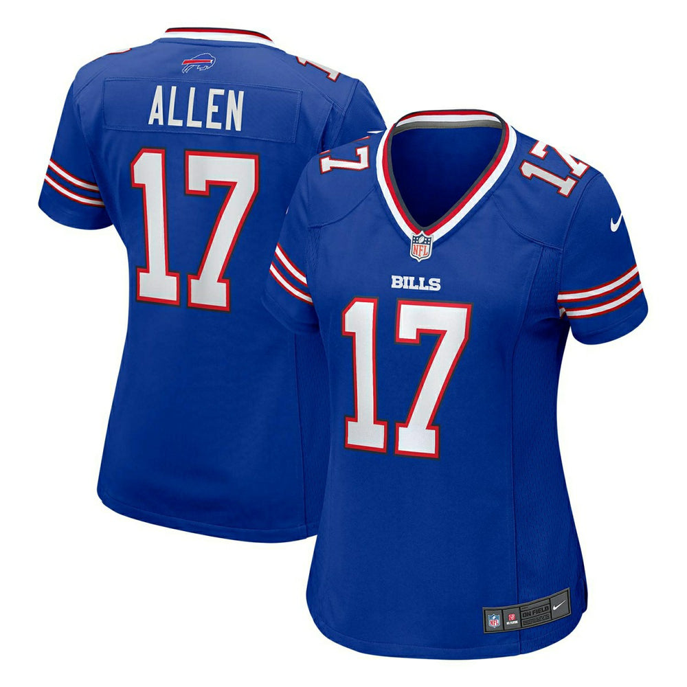 Josh Allen #17 Buffalo Bills Nike Game NFL Jersey Blue (WOMEN'S) Fashion