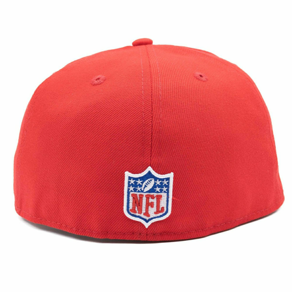 Buffalo Bills 60th Anniversary New Era 59FIFTY Fitted NFL Cap Red Taass sale