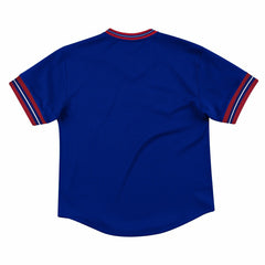 Buffalo Bills Unbeaten Mitchell & Ness NFL V-Neck Mesh Shirt Blue Fashion