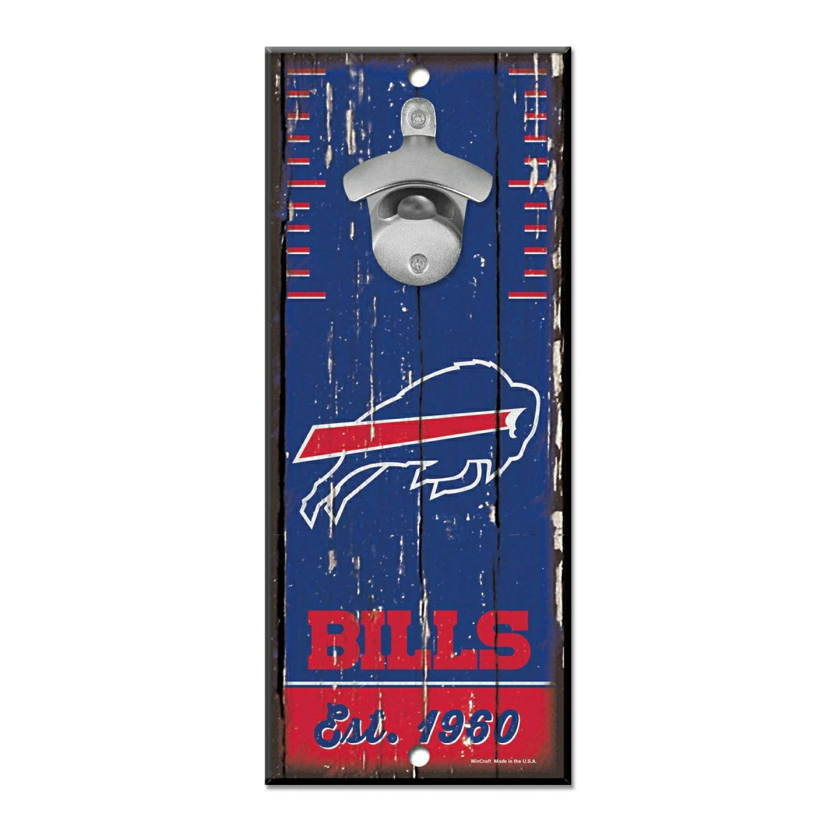 Buffalo Bills WinCraft NFL Bottle Opener Sign Taass sale