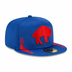 Buffalo Bills Throwback 2021 NFL Sideline New Era 59FIFTY Fitted Cap Home Taass for sale