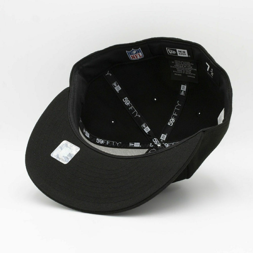 Buffalo Bills Team Logo New Era 59FIFTY Fitted NFL Cap Black Taass US