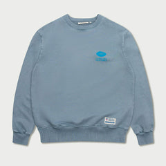 Carolina Panthers L&L '96 Classics NFL Crewneck Sweater Blue Lifestyle