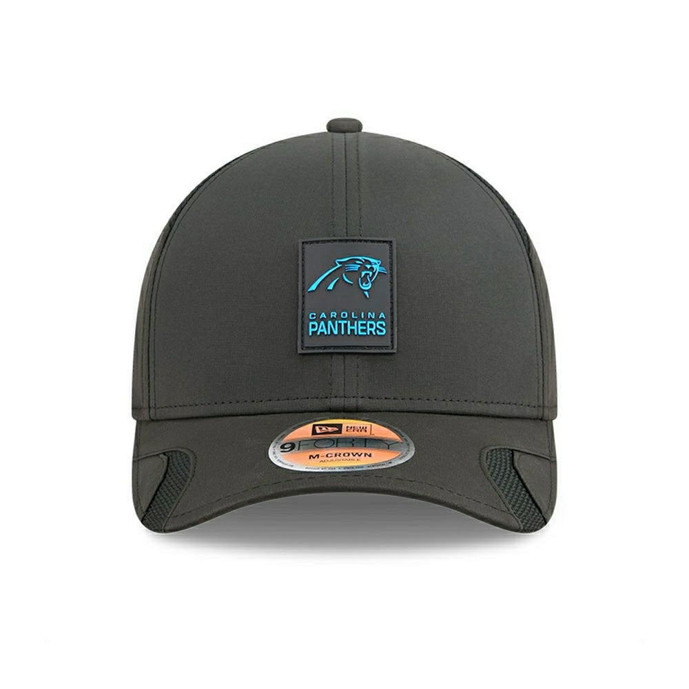 Carolina Panthers 2025 NFL On-Field Sideline 9FORTY M-Crown Cap Black Classic