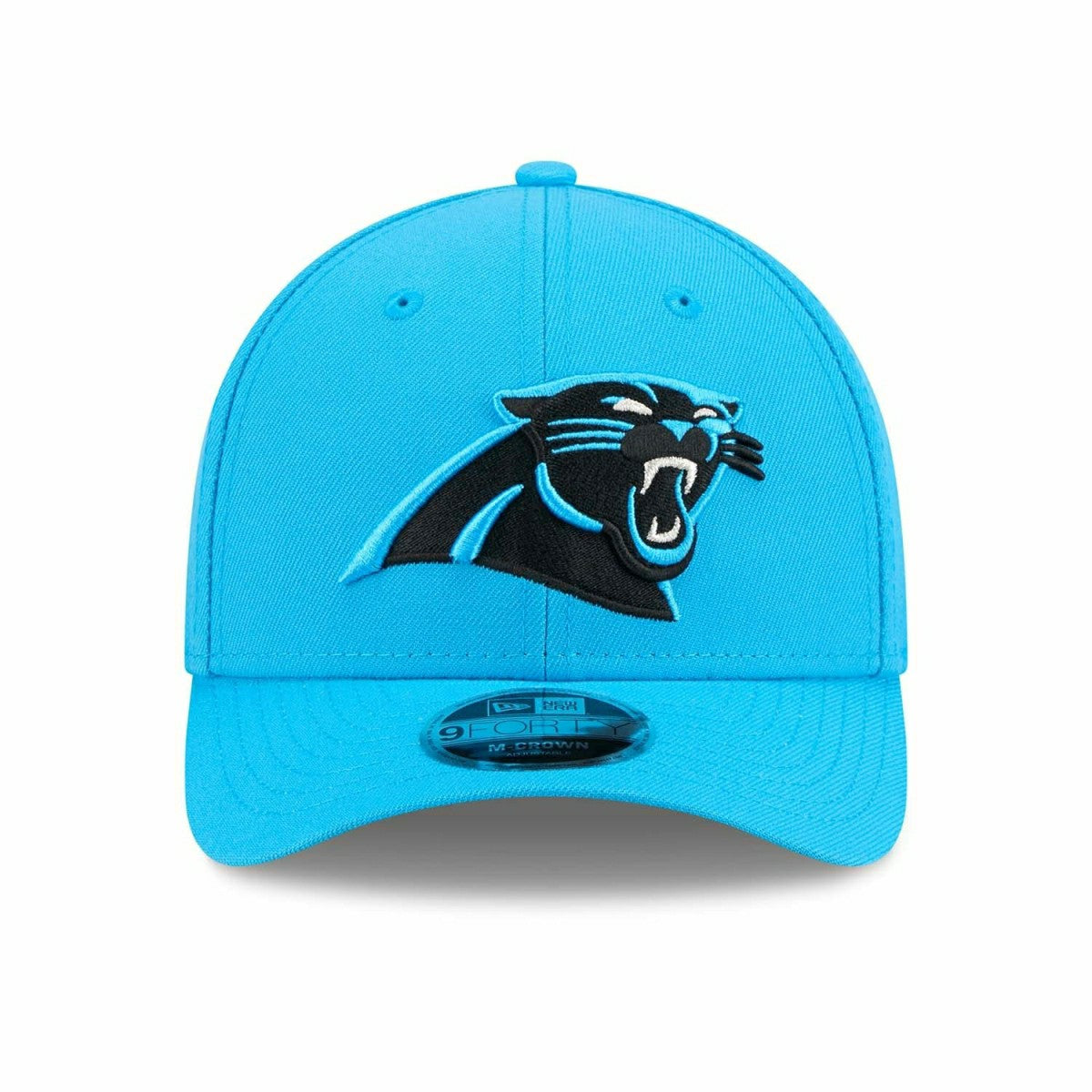 Carolina Panthers NFL Team Logo New Era 9FORTY M-Crown Snapback Cap Blue Taass US
