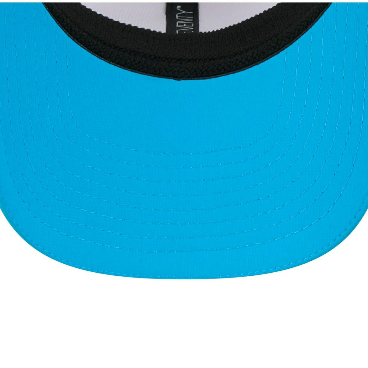 Carolina Panthers 2025 NFL Training Camp New Era  9SEVENTY Stretch-Snap Cap OTC White Lifestyle