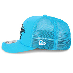 Carolina Panthers New Era Stretch-Snap 9SEVENTY NFL Trucker Cap Blue Taass sale