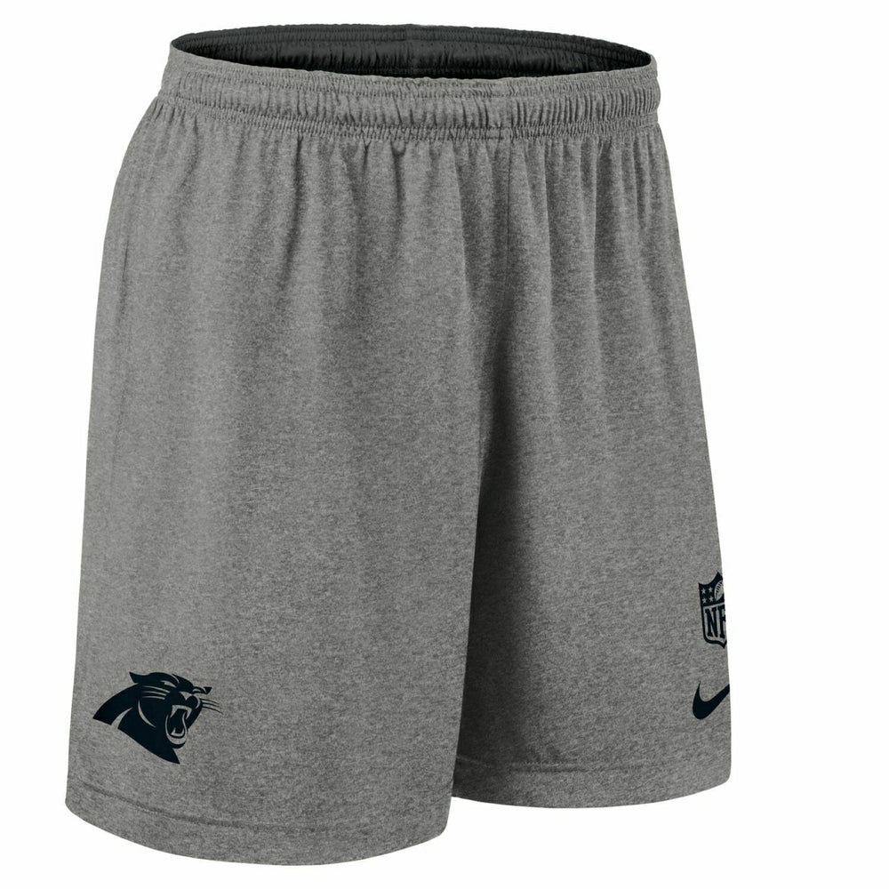Carolina Panthers 2025 NFL Sideline Reversible Mesh Nike Dri-FIT Shorts Black Taass for sale