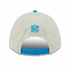 Carolina Panthers 2025 NFL Draft 9FORTY M-Crown A-Frame Snapback Cap Cream Classic