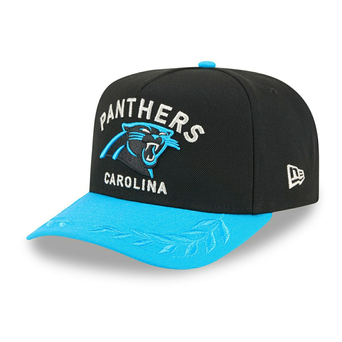 Carolina Panthers 2025 NFL Draft New Era 9FIFTY A-Frame Snapback Cap Black Fashion