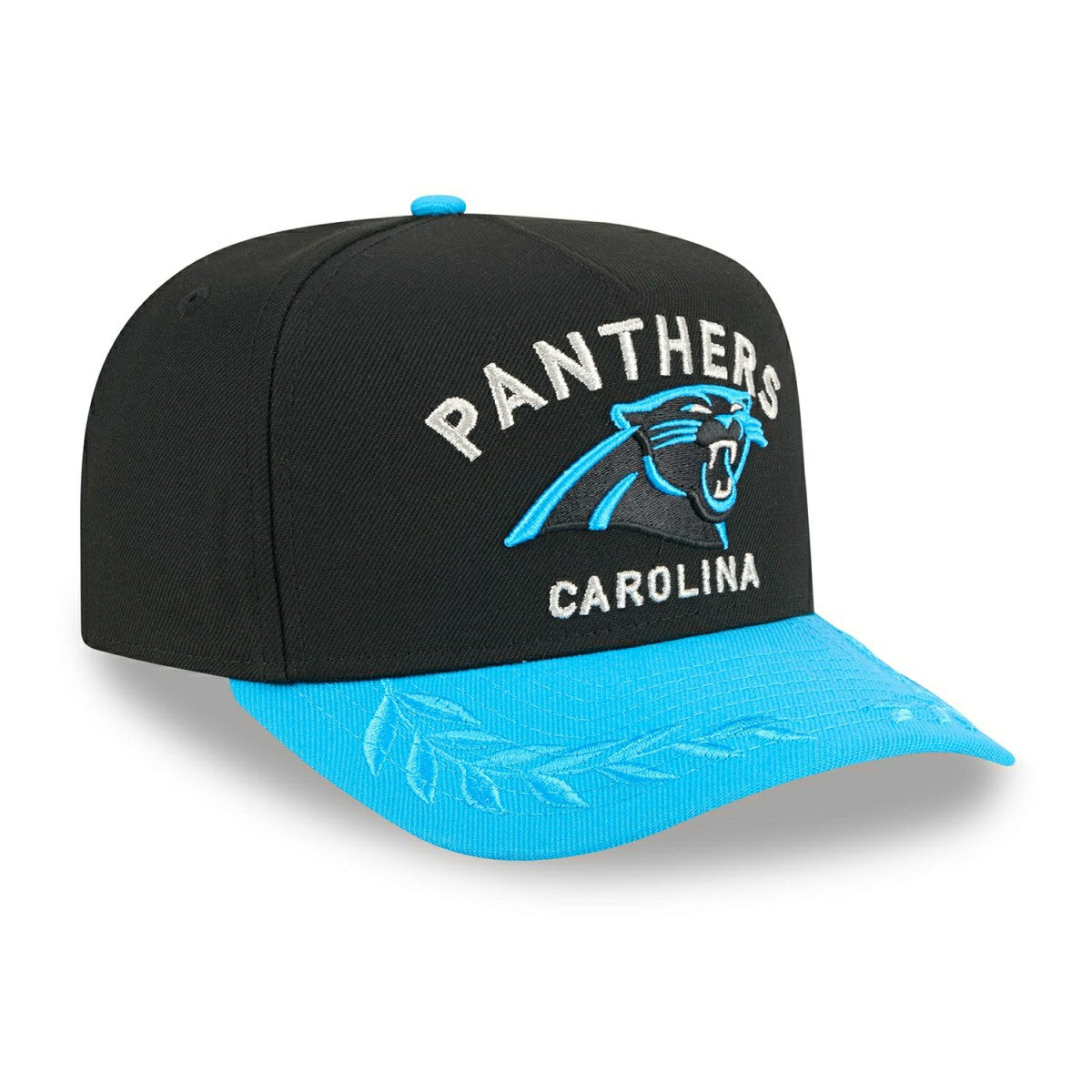 Carolina Panthers 2025 NFL Draft New Era 9FIFTY A-Frame Snapback Cap Black Fashion
