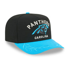 Carolina Panthers 2025 NFL Draft New Era 9FIFTY A-Frame Snapback Cap Black Fashion