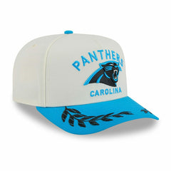 Carolina Panthers 2025 NFL Draft 9FIFTY A-Frame Snapback Cap Cream Taass sale