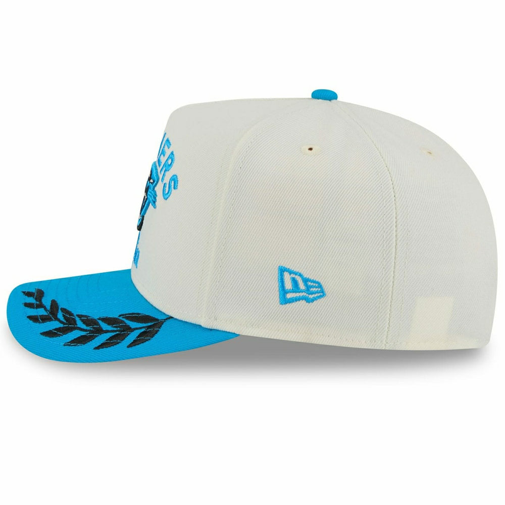 Carolina Panthers 2025 NFL Draft 9FIFTY A-Frame Snapback Cap Cream Taass sale