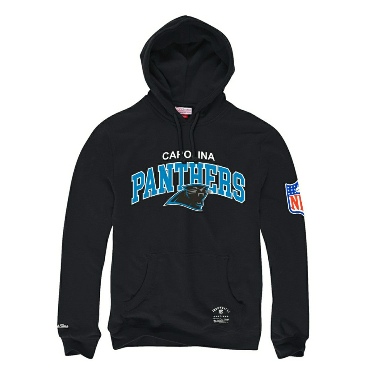 Carolina Panthers Mitchell & Ness Classic Arch NFL Hoodie Black Taass US