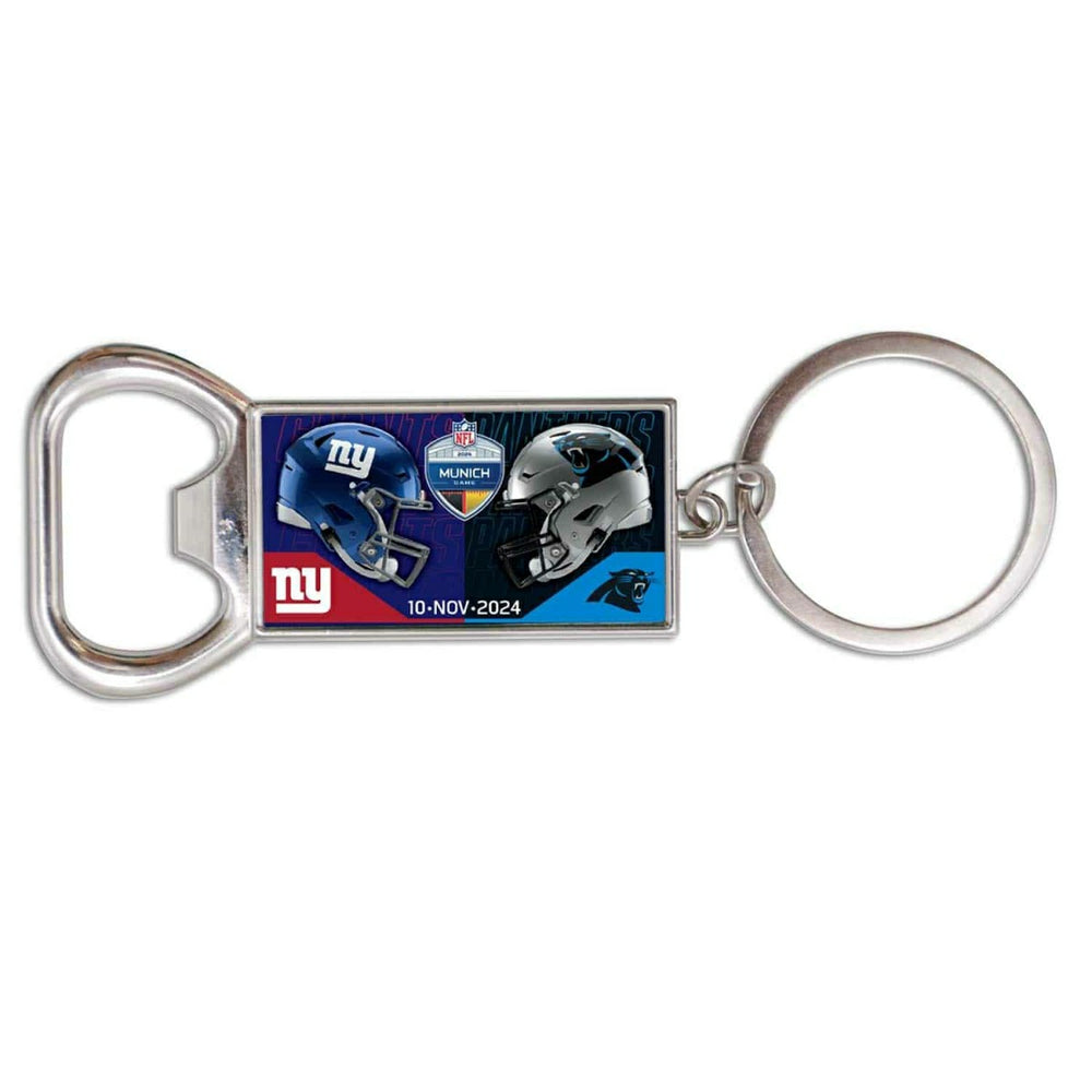 2024 NFL Munich Game Giants vs. Panthers Flaschenöffner Schlüsselanhänger Taass sale
