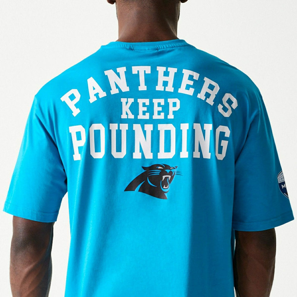 2024 NFL Munich Game Carolina Panthers Arch T-Shirt Blue Lifestyle
