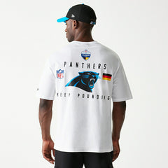 2024 NFL Munich Game Carolina Panthers Slogan T-Shirt White Taass sale
