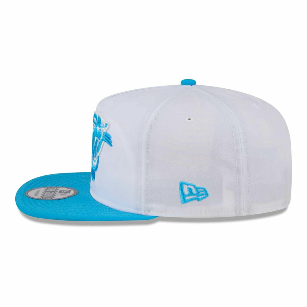 Carolina Panthers 2024 NFL Training Camp New Era Golfer Snapback Cap White Classic