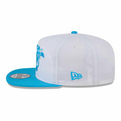 Carolina Panthers 2024 NFL Training Camp New Era Golfer Snapback Cap White Classic
