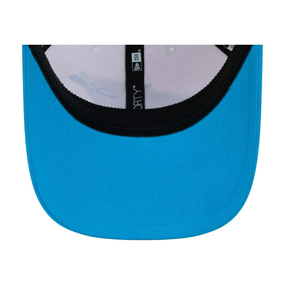 Carolina Panthers 2024 NFL Training Camp New Era Stretch-Snap 9FORTY Cap White Lifestyle
