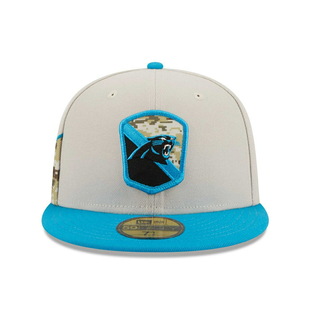Carolina Panthers 2023 NFL Salute to Service New Era 59FIFTY Fitted Cap Taass sale