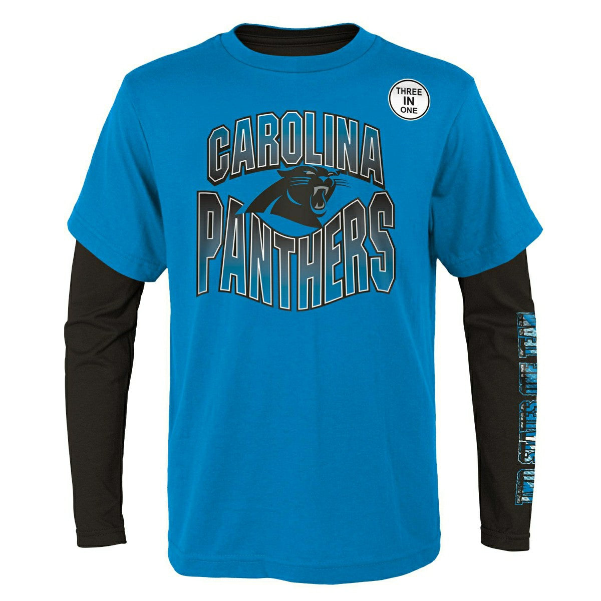 Carolina Panthers Game Day 3-in-1 Combo NFL Shirt (YOUTH) Classic